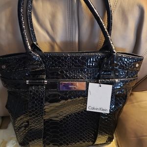 Calvin Klein black shoulder bag